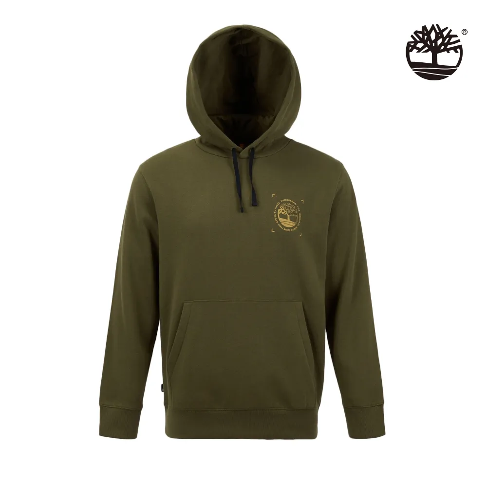Timberland 男款深綠色連帽印花上衣|A289S302 歷史價格詳細信息