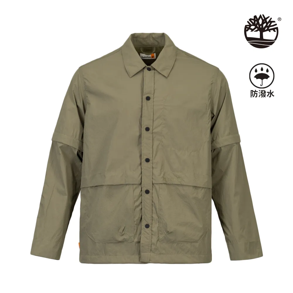 Timberland 男款灰綠色防潑水三合一派克大衣|A2HGJ590 歷史價格詳細信息