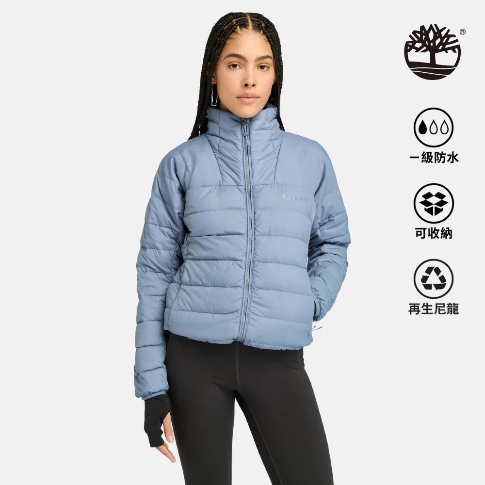 Timberland 女款水藍色Caps Ridge防水運動外套|A5XRUEMA 歷史價格詳細信息