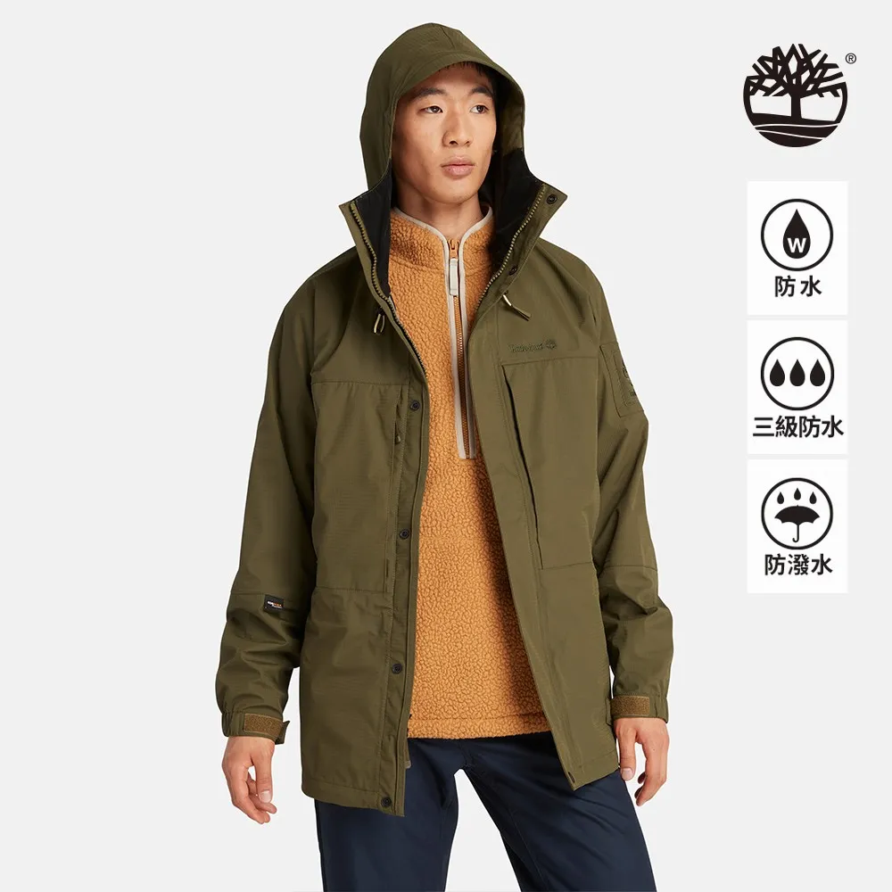 Timberland 男款深橄欖色黃靴Logo短袖T恤|A2F4Q302 歷史價格詳細信息