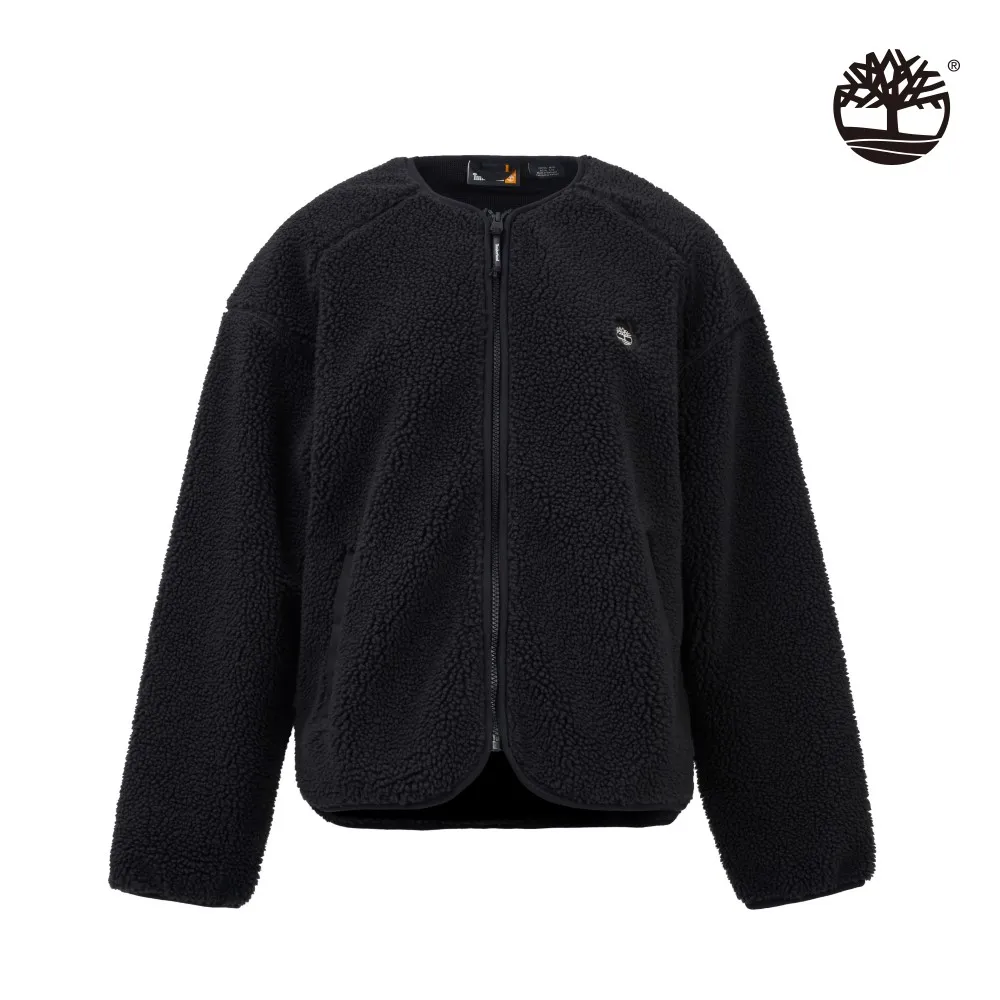 Timberland 女款黑色抓絨立領長袖上衣|A5WN5001 歷史價格詳細信息