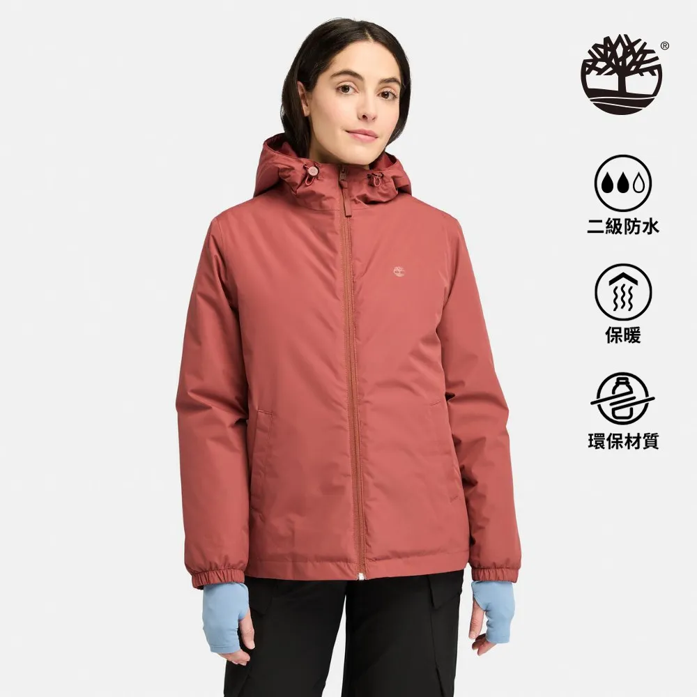 Timberland 女款暗紅色防水保暖外套|A6SGHI30 歷史價格詳細信息