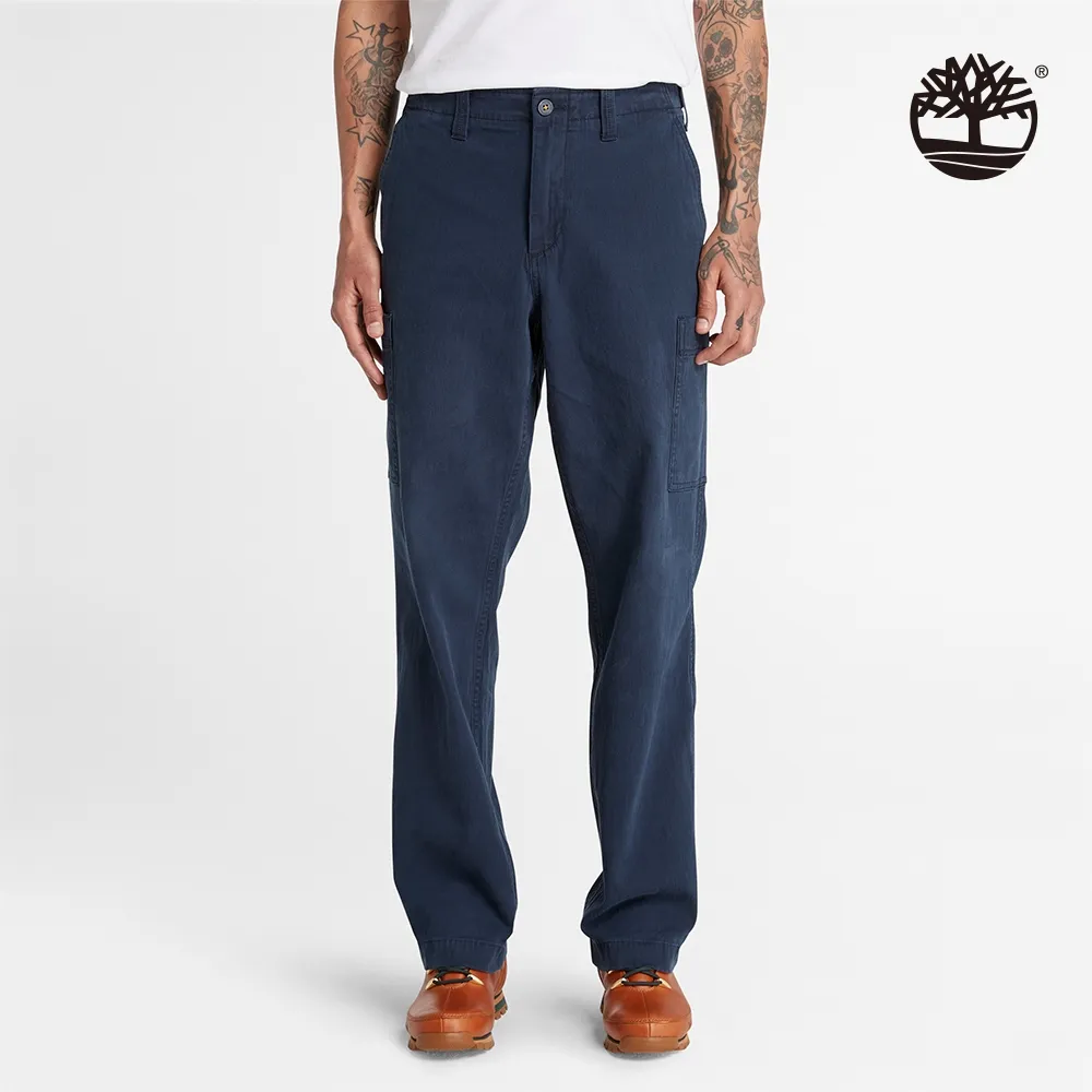 Timberland 男款深寶石藍工裝長褲|A5TVY433 歷史價格詳細信息