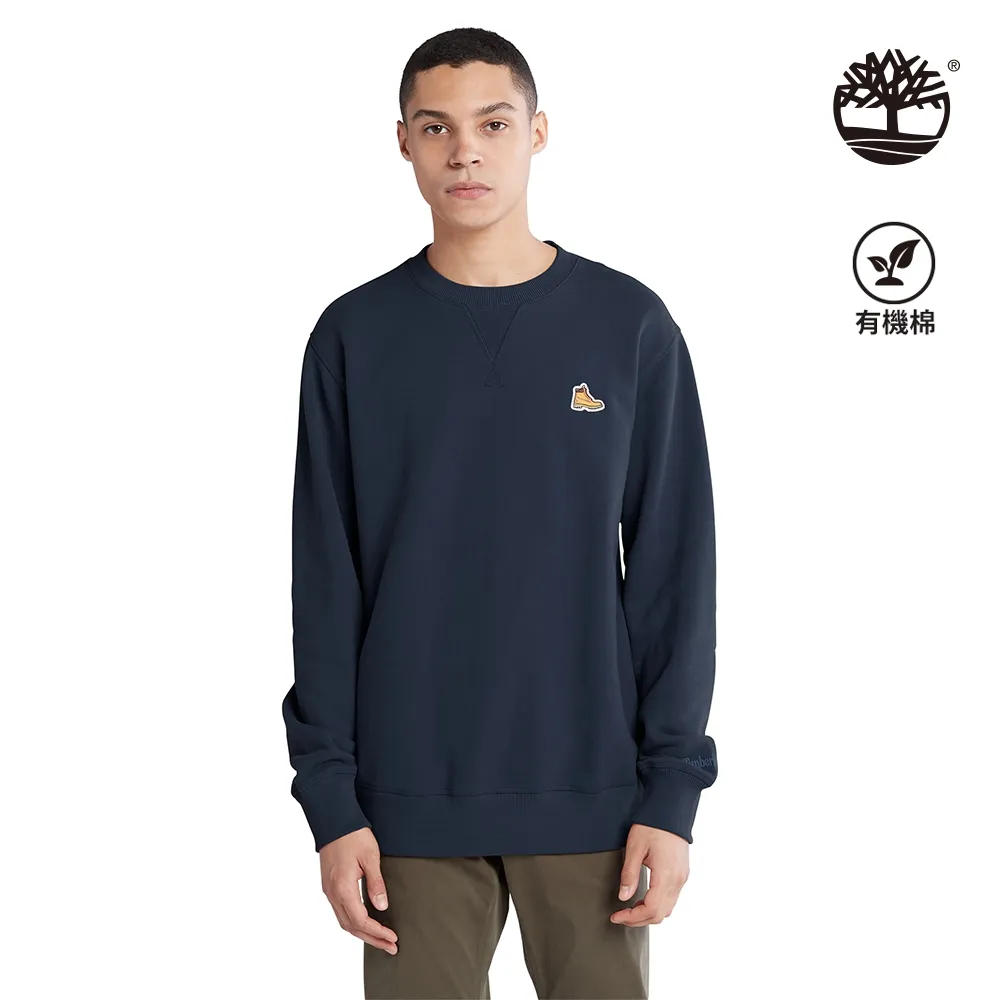 Timberland 男款深藍色刺繡LOGO短袖POLO衫 |A6SJE433 歷史價格詳細信息