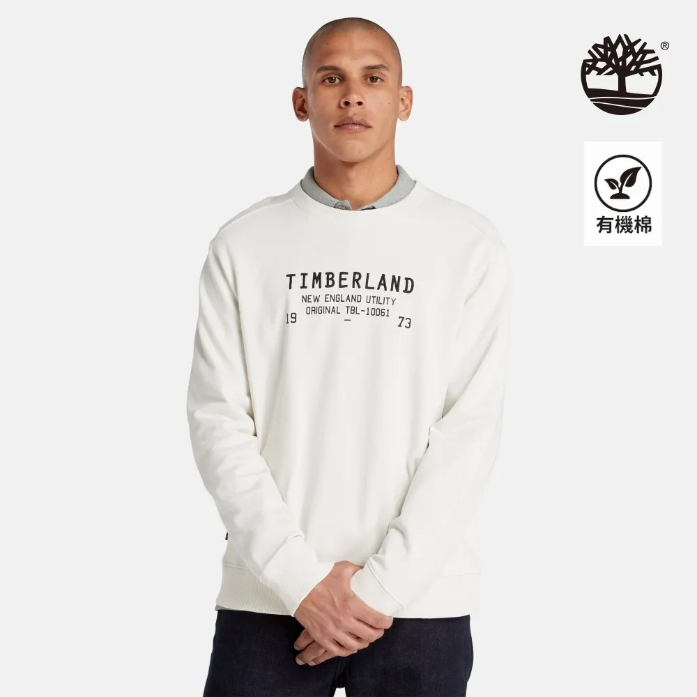 Timberland 男款復古白山景印花長袖上衣|A69DPCM9 歷史價格詳細信息