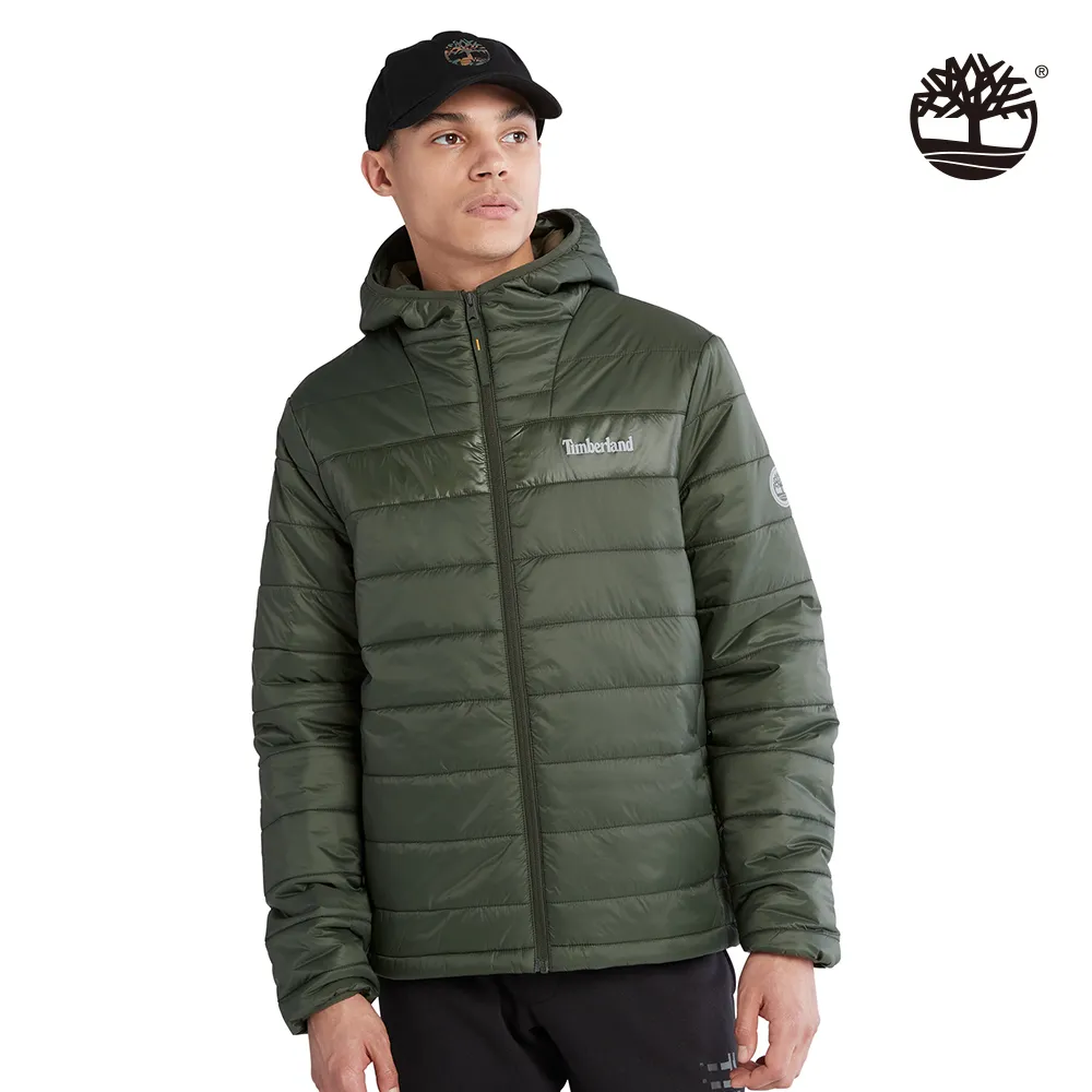 Timberland 男款深綠色連帽印花上衣|A289S302 歷史價格詳細信息