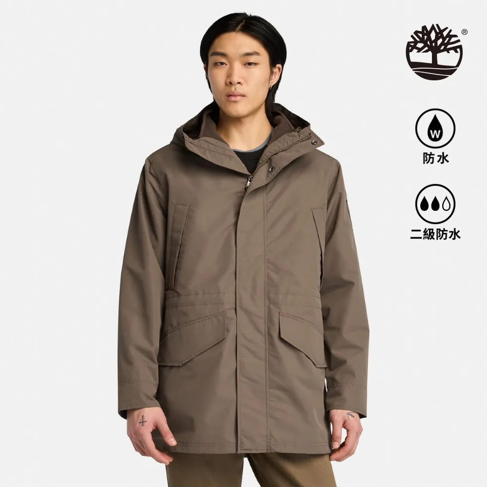 Timberland 男款咖啡色防潑水3合1飛行外套|A6927BK0 歷史價格詳細信息