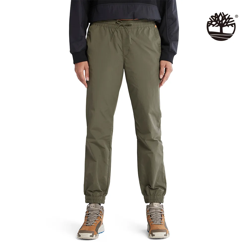 Timberland 女款軍綠色附腰帶防水長褲|A23SSA58 歷史價格詳細信息