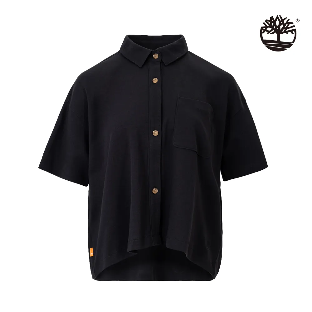 Timberland 女款黑色有機棉環保材質寬鬆連帽大學T|A5X45001 歷史價格詳細信息