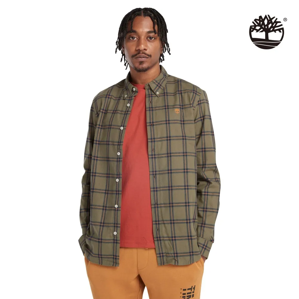 Timberland 男款綠色格紋襯衫外套|A28XBU36 歷史價格詳細信息
