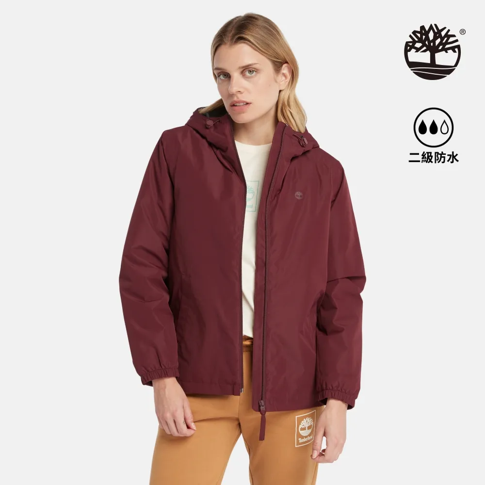 Timberland 女款暗紅色休閒長袖T恤|A6187EFU 歷史價格詳細信息
