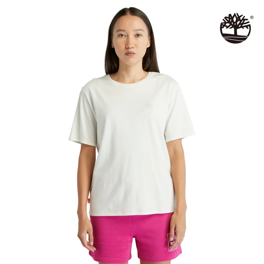 Timberland 女款白色短袖T恤|A6AQ9100 歷史價格詳細信息