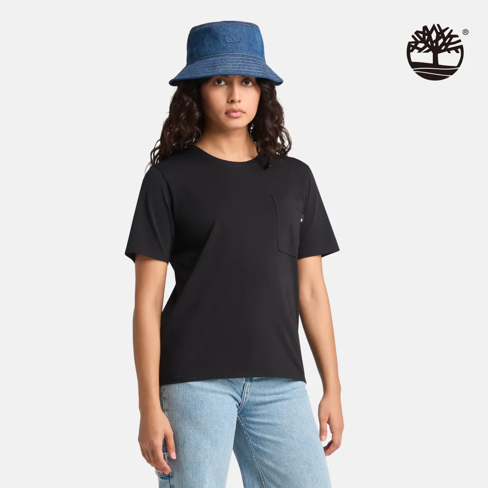 Timberland 男款黑色口袋短袖T恤|A4415001 歷史價格詳細信息