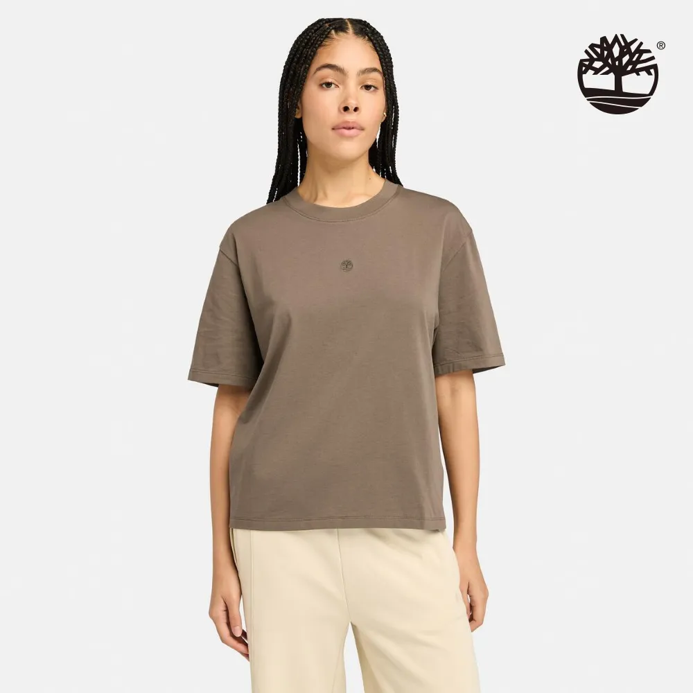 Timberland 女款咖啡色直筒休閒長褲|A5ZVYBK0 歷史價格詳細信息