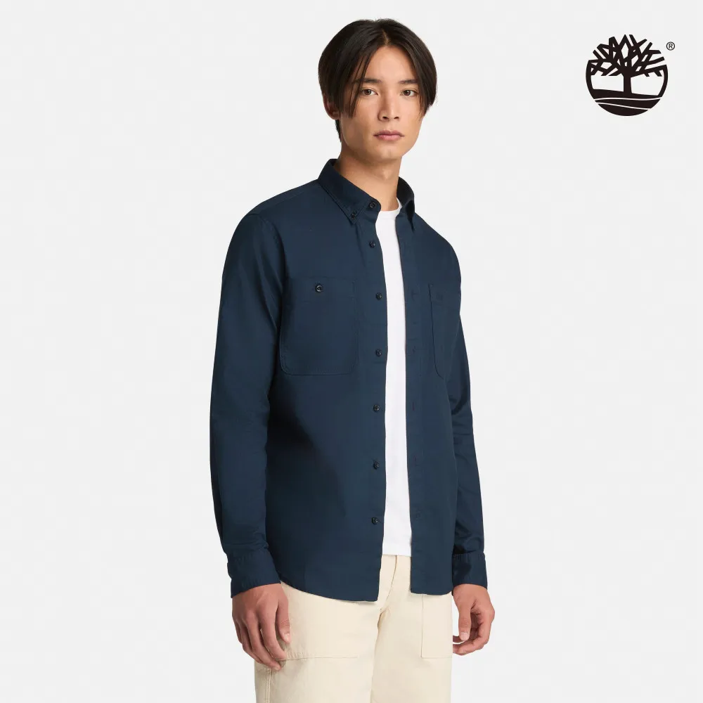 Timberland 男款深寶石藍襯衫經典品牌樹型 L 歷史價格詳細信息