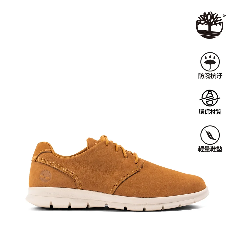 Timberland 男款小麥色磨砂革Graydon休閒鞋|A411H231 歷史價格詳細信息