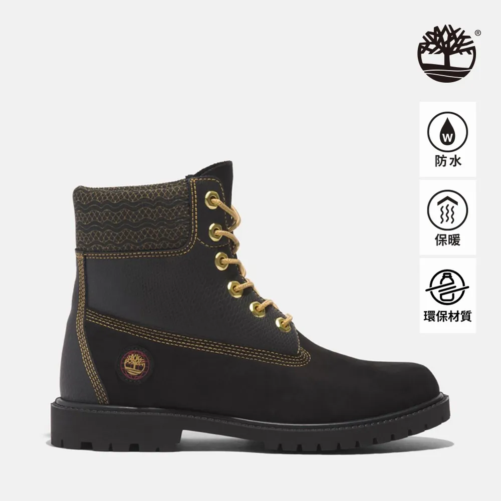 Timberland 男款黑色新年特別款防水六吋靴|A28MBEQ4 歷史價格詳細信息