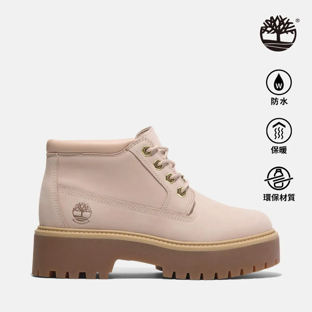 Timberland 女款淺米色 Stone Street 防水六吋靴|A6AWZF48 歷史價格詳細信息