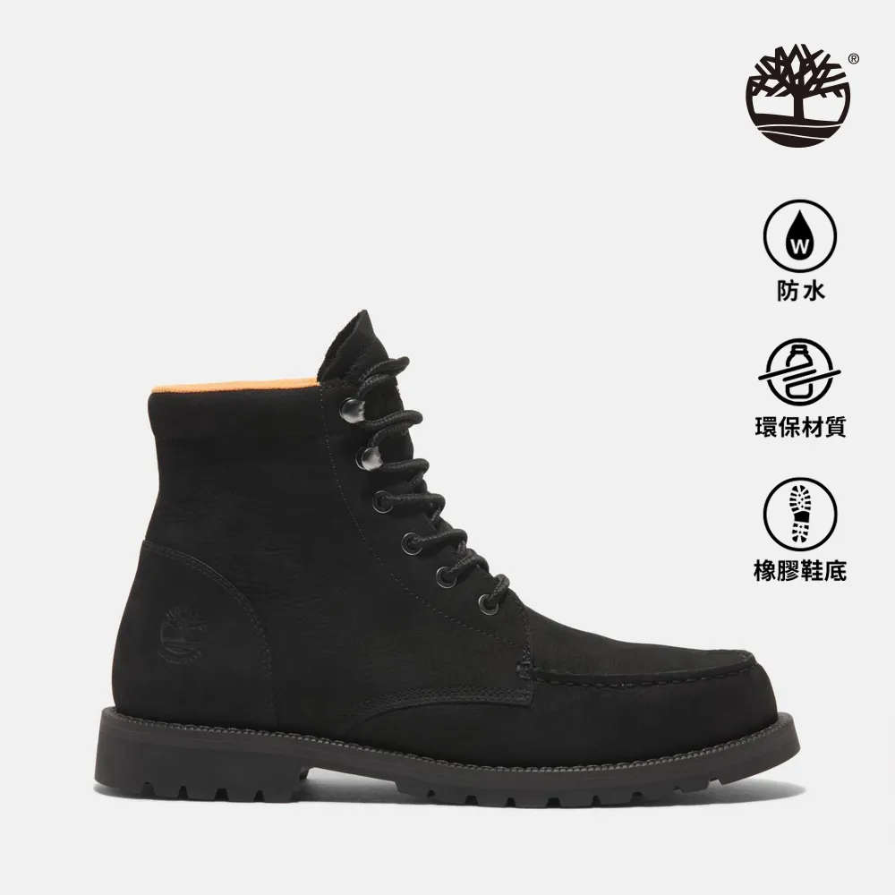 Timberland 男款黑色中筒防水靴|A1JI2001 歷史價格詳細信息
