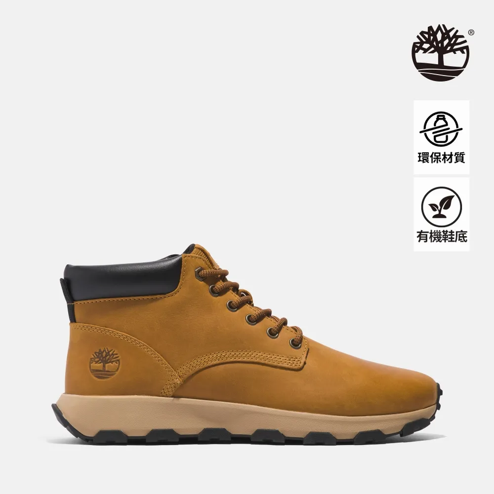【Timberland】男款小麥色中筒休閒靴(A6AZE754) 歷史價格詳細信息