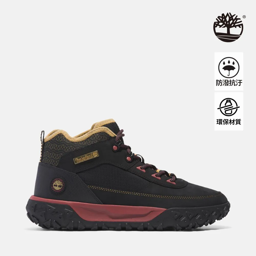 Timberland 女款黑色GreenStride™ Motion 6磨砂革防水健行鞋|A2MT9015 歷史價格詳細信息