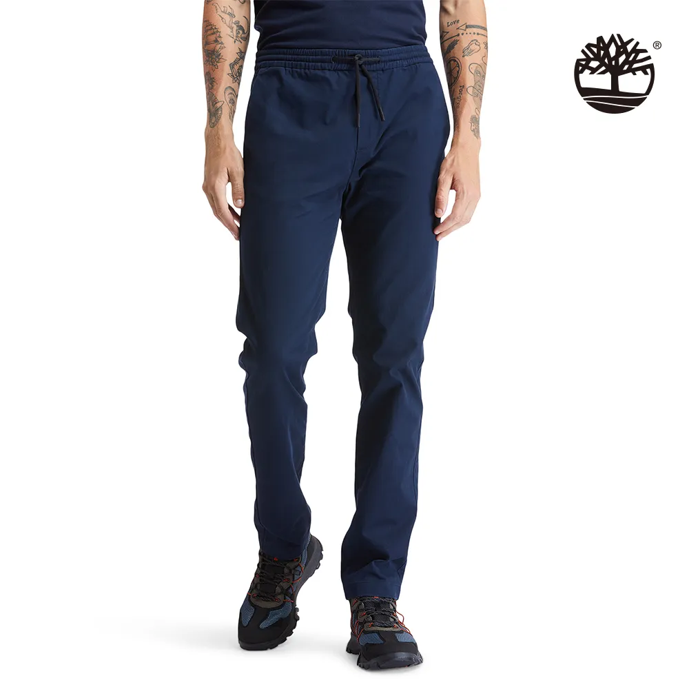 Timberland 男款深寶石藍有機棉復古燈芯絨卡其褲|A2446433 歷史價格詳細信息