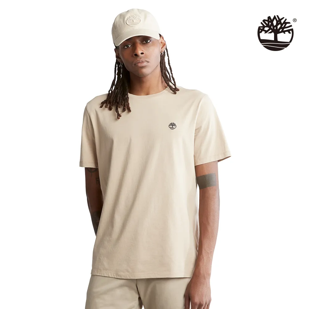 Timberland 男款淺泥土修身彈性斜紋慢跑長褲|A2BZW269 歷史價格詳細信息