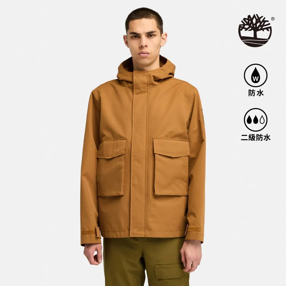 【Timberland】男款小麥色防潑水防風外套(A6R87P47) 歷史價格詳細信息