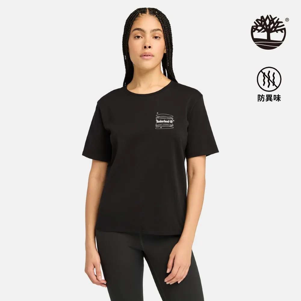 Timberland 男款黑色休閒短袖T恤|A6DKUX65 歷史價格詳細信息