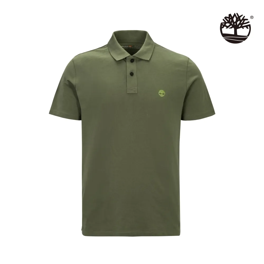 Timberland 女款灰綠色 Logo 短袖休閒T恤|A6AZP590 歷史價格詳細信息