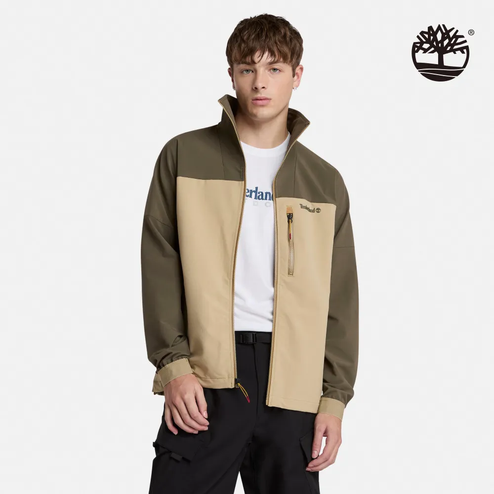 Timberland 男款綠色防潑水外套|A41GBV46 歷史價格詳細信息