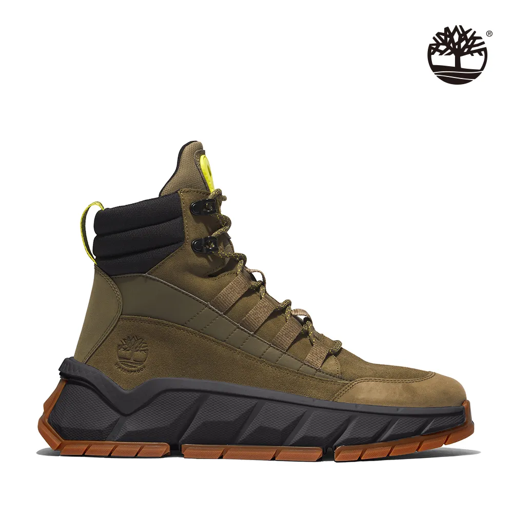 Timberland 男款橄欖綠磨砂革Cross Mark查卡鞋|A434N327 歷史價格詳細信息