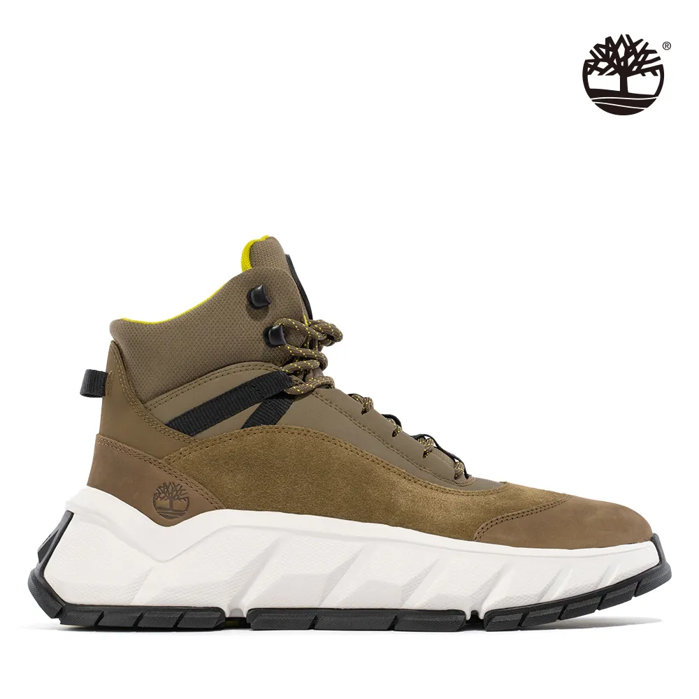 Timberland 男款橄欖綠磨砂革Cross Mark查卡鞋|A434N327 歷史價格詳細信息