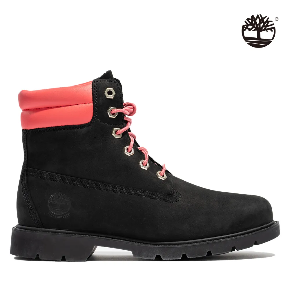Timberland 女款黑色磨砂革防水6吋靴|A5NB9001 歷史價格詳細信息