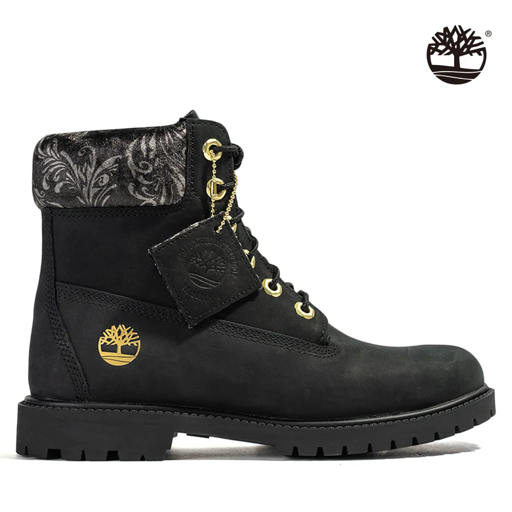 Timberland 女款黑色磨砂革 Timberland® Premium 6吋防水靴|A5RH5015 歷史價格詳細信息