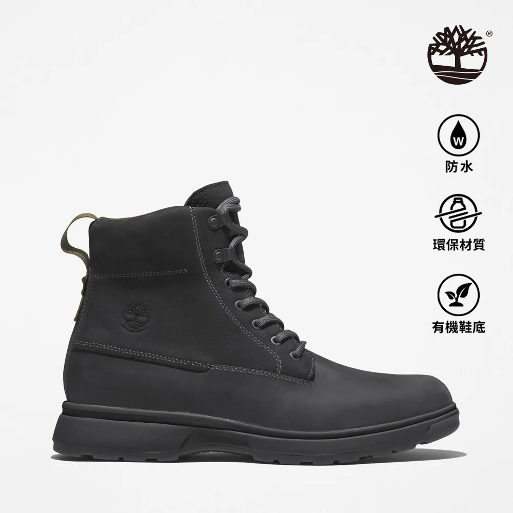 Timberland 男款黑色防水中筒靴|A43UN015 歷史價格詳細信息
