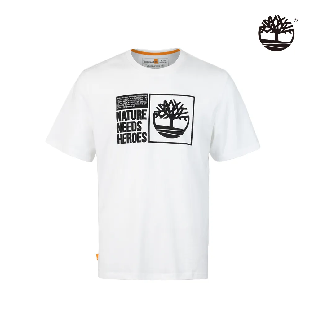 Timberland 男款白色有機棉MILLERS RIVER修身短袖POLO衫|A62SH100 歷史價格詳細信息