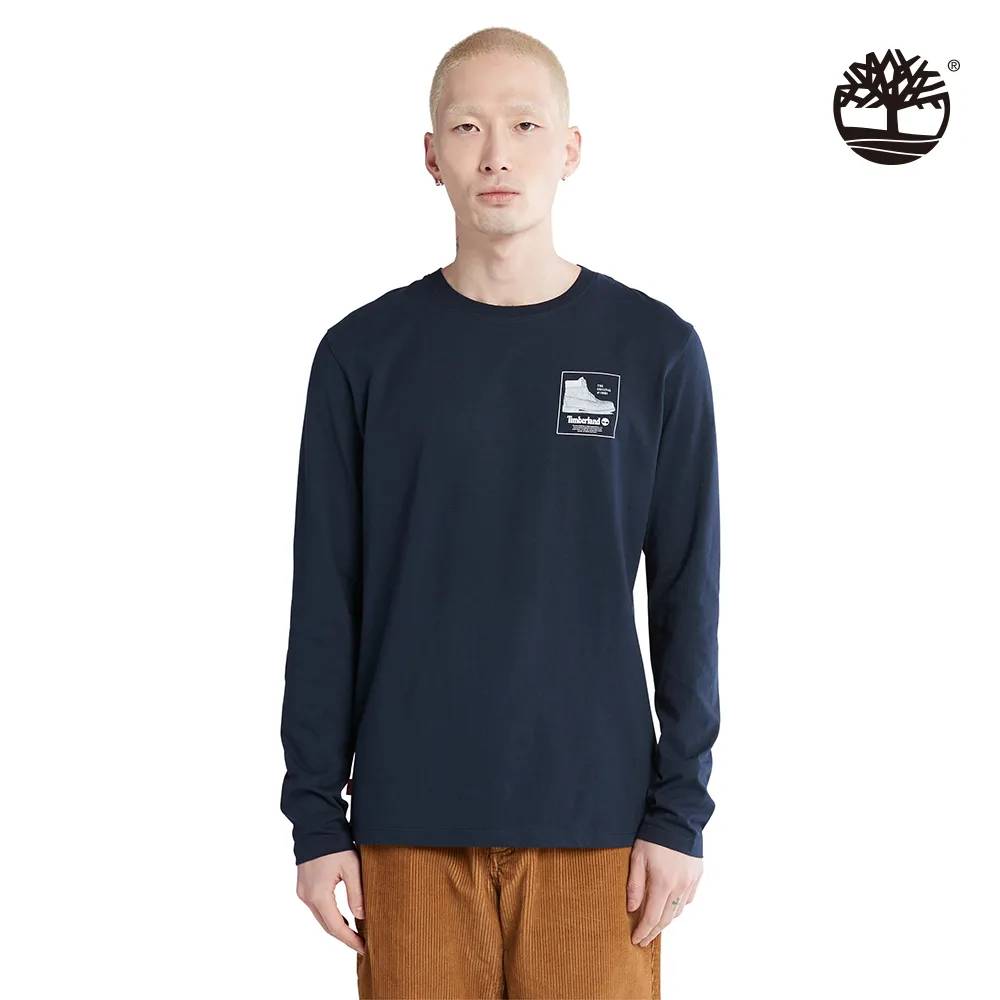 Timberland 男款藍色長袖T恤|A2KNF433 歷史價格詳細信息