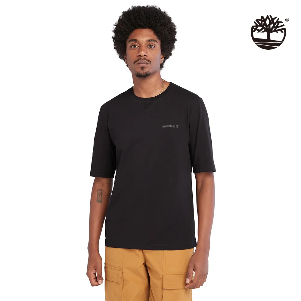 Timberland 男款黑色抗紫外線透氣短袖襯衫|A68DH001 歷史價格詳細信息