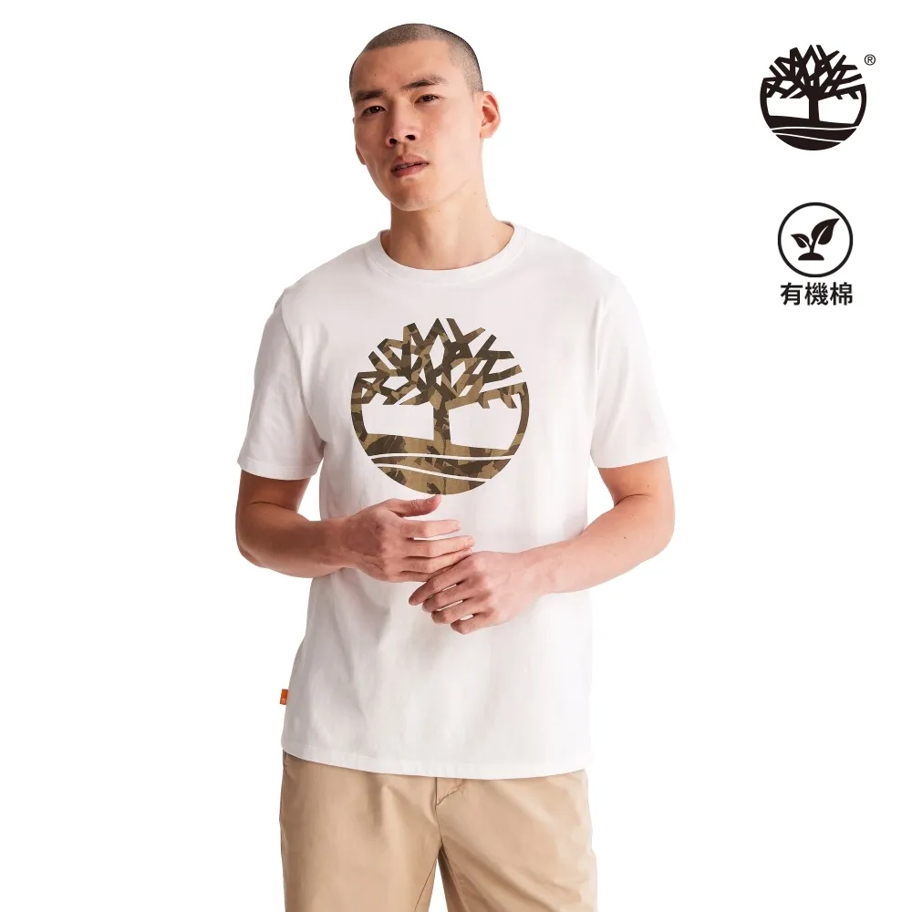 【Timberland】男款白色迷彩短袖T恤(A2Q5Q100) 歷史價格詳細信息
