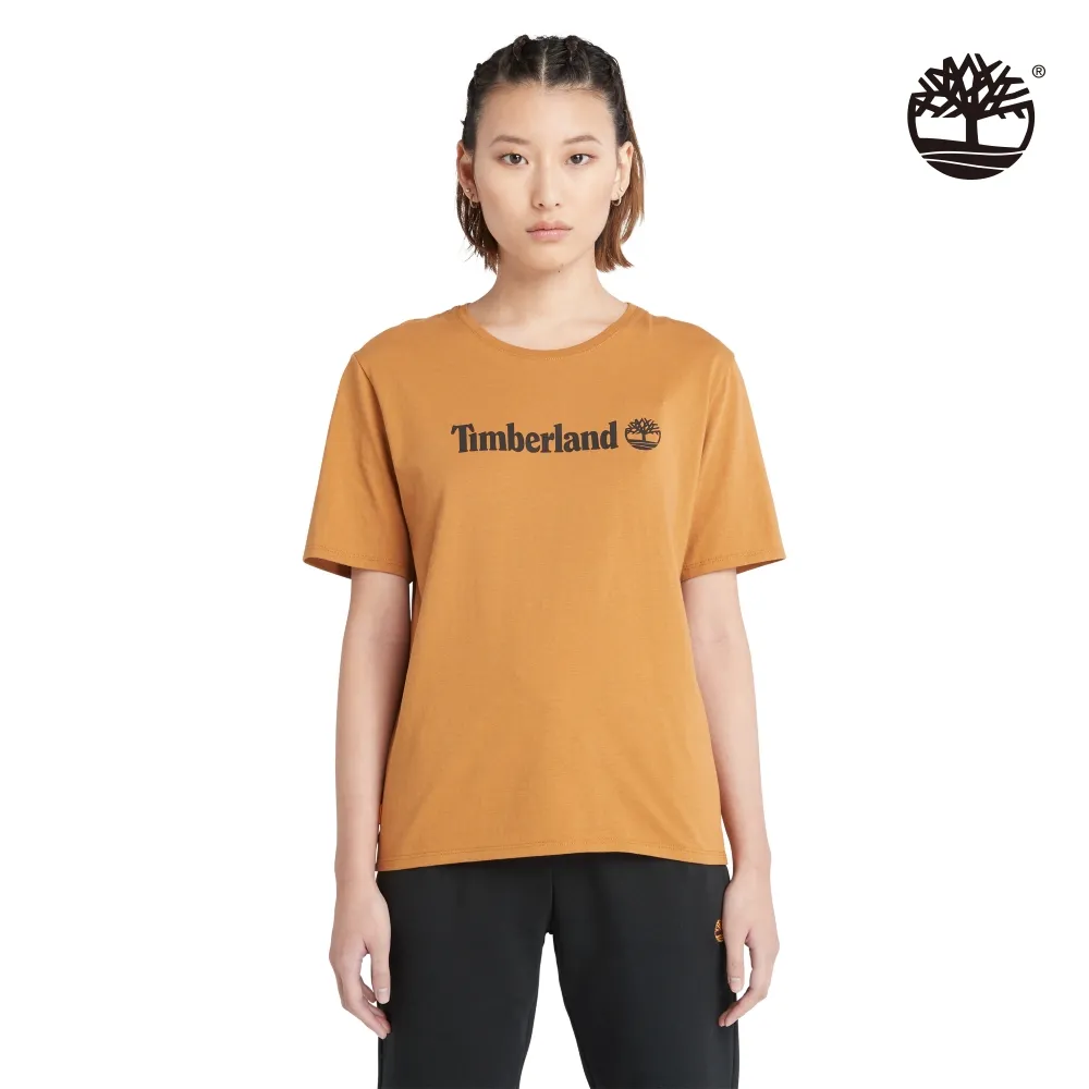 Timberland 女款小麥色短袖休閒T恤|A6ATEEH3 歷史價格詳細信息