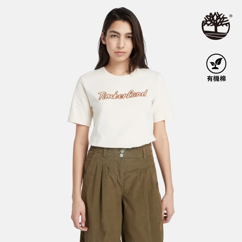 Timberland 女款白色短袖T恤|A6AQ9100 歷史價格詳細信息