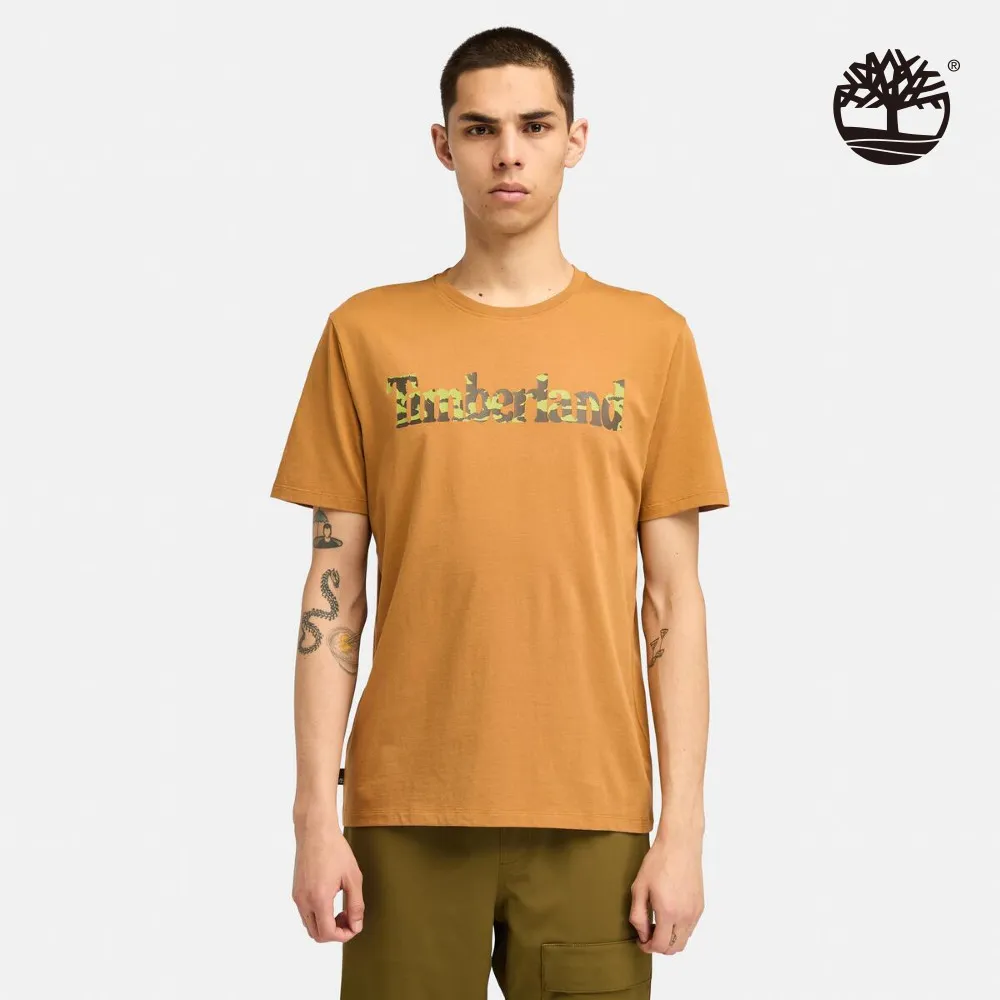 Timberland 男款小麥色短袖T恤|A2FSJP47 歷史價格詳細信息