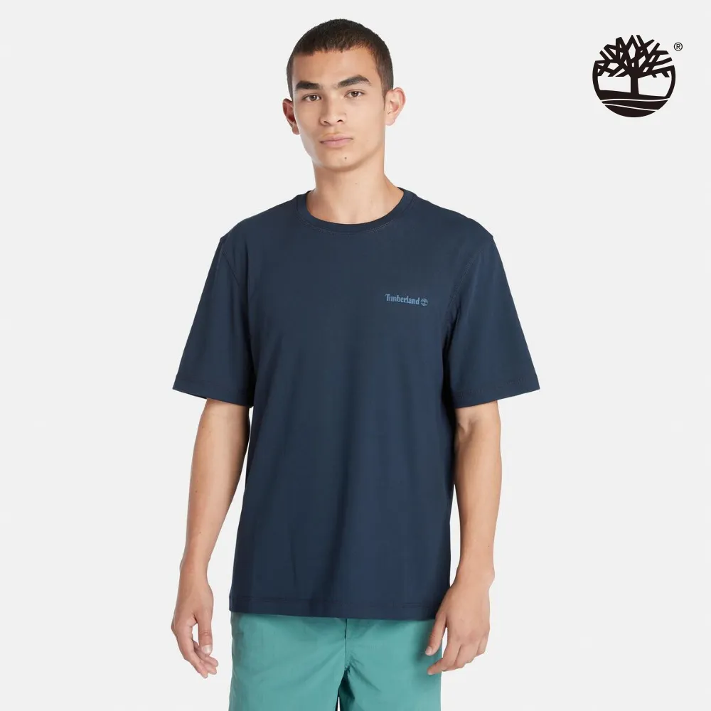 Timberland 男款深寶石藍休閒短袖T恤|A69A1433 歷史價格詳細信息