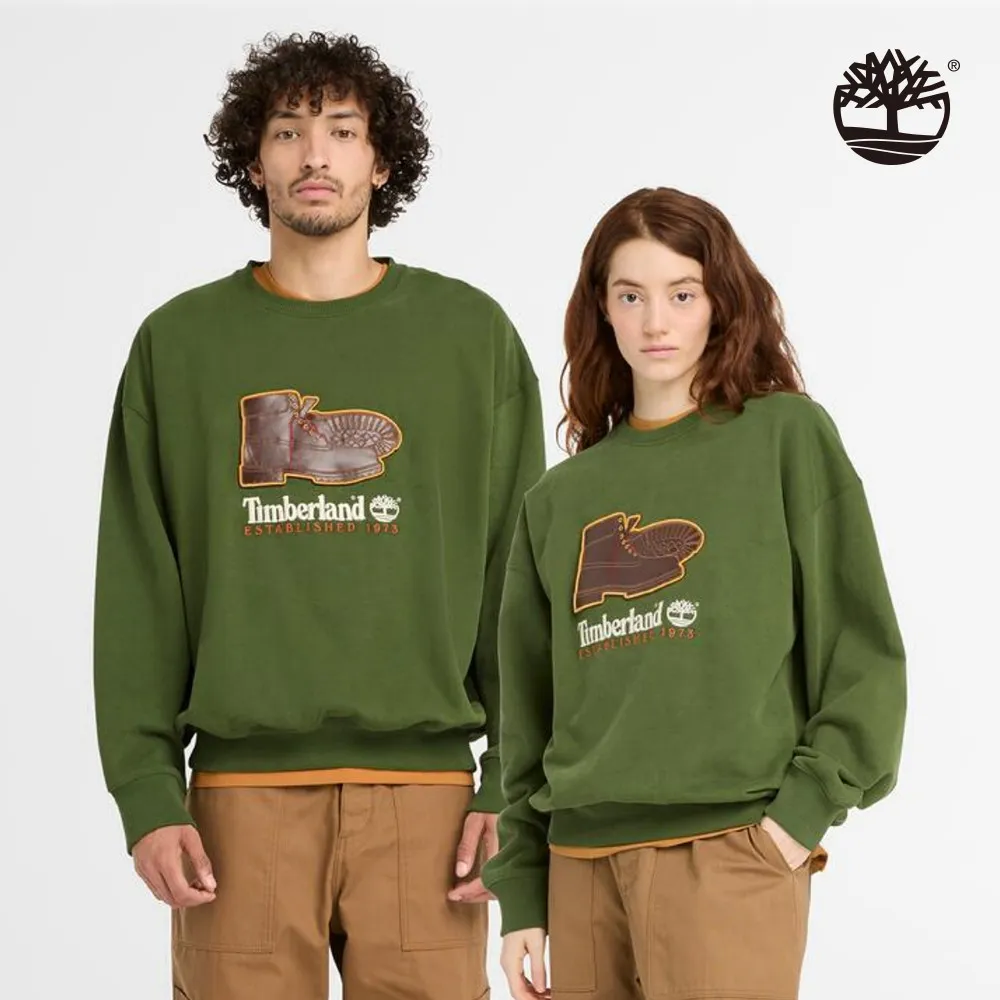 Timberland 中性灰綠色圓領上衣|A6QG5590 歷史價格詳細信息