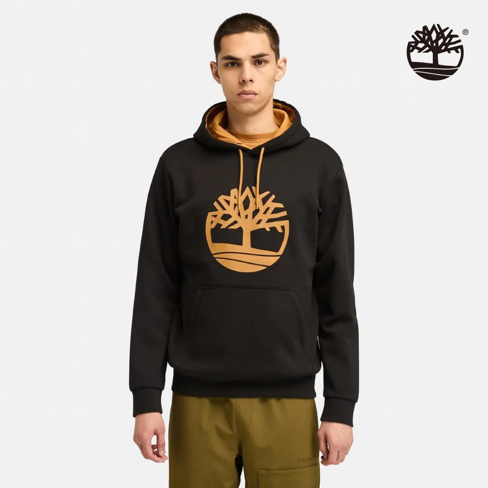 Timberland 男款黑色LOGO刷毛連帽上衣|A5XV9X65 歷史價格詳細信息