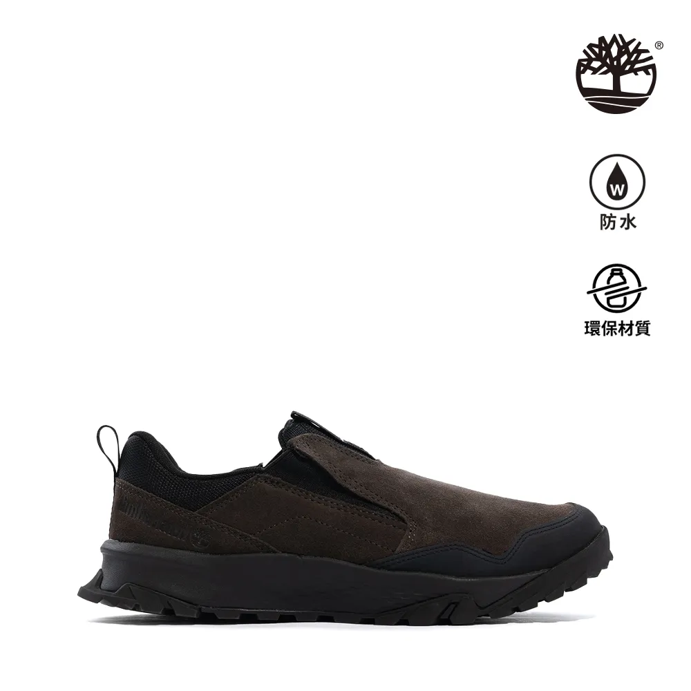 Timberland 男款深棕色皮革防水休閒鞋|A699PW07 歷史價格詳細信息