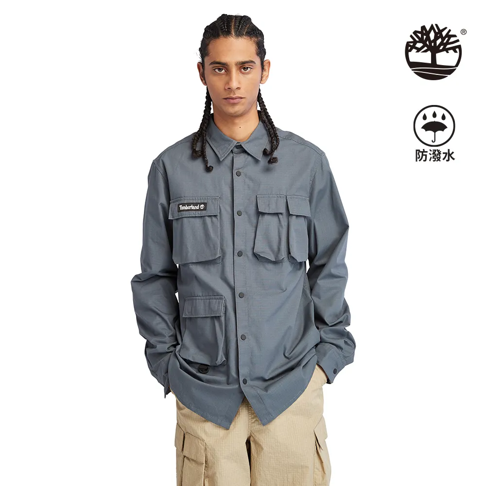 Timberland 男款岩灰色有機棉MILLERS RIVER短袖POLO衫|A62T5033 歷史價格詳細信息