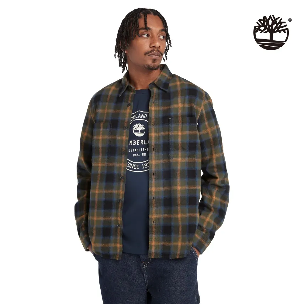 Timberland 男款綠色吸濕排汗短袖Polo衫|A2ND5EFO 歷史價格詳細信息