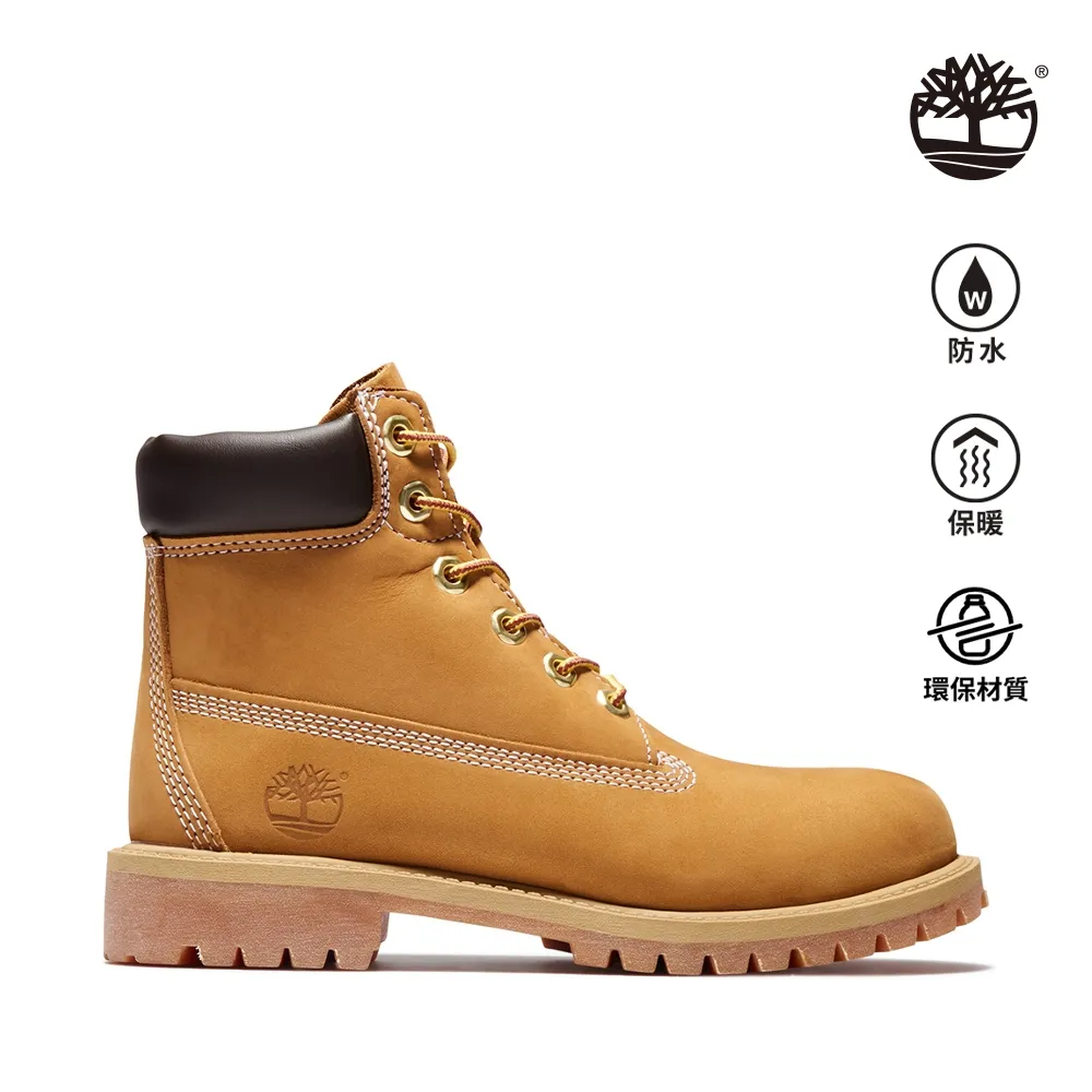 Timberland 男款小麥黃經典防水6吋靴|10061713 歷史價格詳細信息